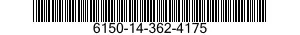 6150-14-362-4175 CABLE ASSEMBLY,POWER,ELECTRICAL 6150143624175 143624175