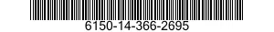 6150-14-366-2695  6150143662695 143662695