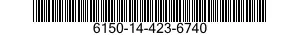 6150-14-423-6740  6150144236740 144236740