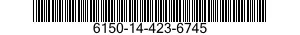 6150-14-423-6745  6150144236745 144236745