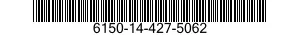6150-14-427-5062 CABLE ASSEMBLY,POWER,ELECTRICAL 6150144275062 144275062