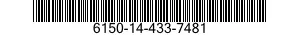 6150-14-433-7481  6150144337481 144337481