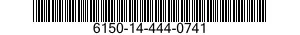 6150-14-444-0741  6150144440741 144440741