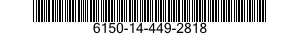 6150-14-449-2818 CABLE ASSEMBLY,SPECIAL PURPOSE,ELECTRICAL 6150144492818 144492818