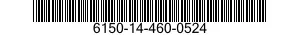 6150-14-460-0524 CABLE ASSEMBLY,THERMOCOUPLE 6150144600524 144600524