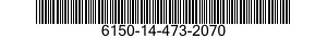 6150-14-473-2070 CABLE ASSEMBLY,SPECIAL PURPOSE,ELECTRICAL,BRANCHED 6150144732070 144732070