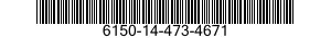 6150-14-473-4671 CABLE ASSEMBLY,SPECIAL PURPOSE,ELECTRICAL,BRANCHED 6150144734671 144734671