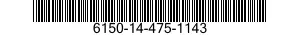 6150-14-475-1143 CORD ASSEMBLY,ELECTRICAL,BRANCHED 6150144751143 144751143
