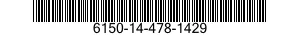 6150-14-478-1429 CORD ASSEMBLY,ELECTRICAL,BRANCHED 6150144781429 144781429