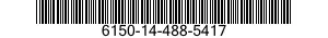 6150-14-488-5417 WIRING HARNESS SET,ELECTRICAL 6150144885417 144885417
