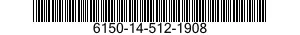6150-14-512-1908 CABLE ASSEMBLY,SPECIAL PURPOSE,ELECTRICAL,BRANCHED 6150145121908 145121908