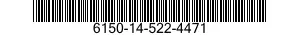 6150-14-522-4471 CABLE ASSEMBLY,SPECIAL PURPOSE,ELECTRICAL 6150145224471 145224471