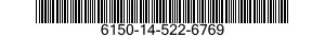 6150-14-522-6769 CABLE ASSEMBLY,SPECIAL PURPOSE,ELECTRICAL 6150145226769 145226769