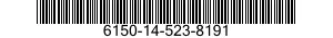 6150-14-523-8191 CABLE ASSEMBLY,CONTROL 6150145238191 145238191