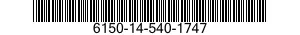 6150-14-540-1747 CABLE AND CONDUIT ASSEMBLY,ELECTRICAL 6150145401747 145401747