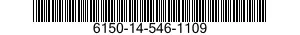 6150-14-546-1109 CABLE ASSEMBLY,SPECIAL PURPOSE,ELECTRICAL 6150145461109 145461109