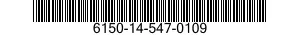 6150-14-547-0109 CABLE ASSEMBLY,SPECIAL PURPOSE,ELECTRICAL 6150145470109 145470109