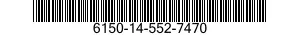 6150-14-552-7470  6150145527470 145527470
