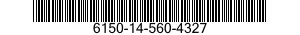 6150-14-560-4327  6150145604327 145604327