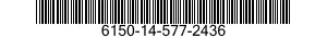 6150-14-577-2436 CABLE ASSEMBLY,SPECIAL PURPOSE,ELECTRICAL 6150145772436 145772436