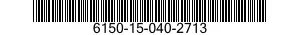 6150-15-040-2713 CONDOTTO CAVI ELETT 6150150402713 150402713