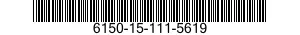 6150-15-111-5619 CABLE ASSY 6150151115619 151115619
