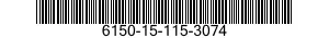 6150-15-115-3074 V 24 CABLE PATCH.PA 6150151153074 151153074