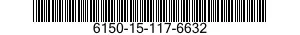 6150-15-117-6632 CABLE ASSEMBLY,SPECIAL PURPOSE,ELECTRICAL,BRANCHED 6150151176632 151176632