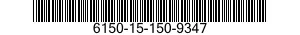 6150-15-150-9347 WIRE, ELECTRICAL, W 6150151509347 151509347