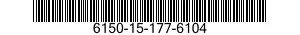 6150-15-177-6104 CABLE ASSEMBLY,SPECIAL PURPOSE,ELECTRICAL 6150151776104 151776104