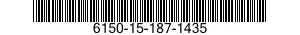 6150-15-187-1435 CABLE ASSEMBLY,SPECIAL PURPOSE,ELECTRICAL 6150151871435 151871435