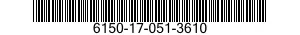 6150-17-051-3610 LEAD,ELECTRICAL 6150170513610 170513610