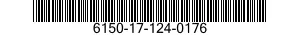 6150-17-124-0176 CABLE ASSEMBLY,SPECIAL PURPOSE,ELECTRICAL 6150171240176 171240176