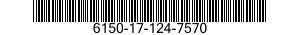 6150-17-124-7570 CABLE ASSEMBLY,POWER,ELECTRICAL 6150171247570 171247570