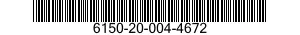 6150-20-004-4672 CABLE ASSEMBLY,SPECIAL PURPOSE,ELECTRICAL 6150200044672 200044672