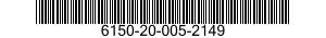 6150-20-005-2149 CABLE ASSEMBLY,POWER,ELECTRICAL 6150200052149 200052149