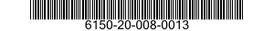 6150-20-008-0013 CABLE ASSEMBLY,SPECIAL PURPOSE,ELECTRICAL 6150200080013 200080013