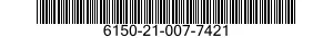 6150-21-007-7421 WEDGE,ELECTRICAL WINDING 6150210077421 210077421