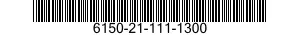 6150-21-111-1300  6150211111300 211111300