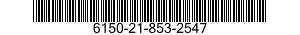 6150-21-853-2547  6150218532547 218532547