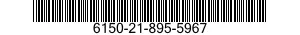 6150-21-895-5967 LEAD,STORAGE BATTERY 6150218955967 218955967