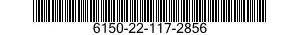 6150-22-117-2856 CABLE ASSEMBLY,SPECIAL PURPOSE,ELECTRICAL 6150221172856 221172856