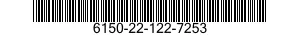 6150-22-122-7253 LEAD,ELECTRICAL 6150221227253 221227253