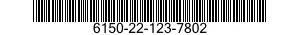 6150-22-123-7802 CABLE ASSEMBLY,SPECIAL PURPOSE,ELECTRICAL 6150221237802 221237802