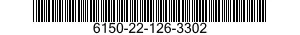 6150-22-126-3302 CABLE ASSEMBLY,SPECIAL PURPOSE,ELECTRICAL 6150221263302 221263302