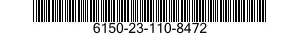6150-23-110-8472 CABLE ASSEMBLY,POWER,ELECTRICAL 6150231108472 231108472