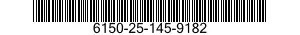6150-25-145-9182 SEAL,PLAIN 6150251459182 251459182