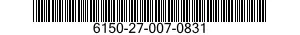 6150-27-007-0831 WIRING HARNESS 6150270070831 270070831