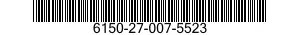 6150-27-007-5523 CABLE ASSEMBLY SET,ELECTRICAL 6150270075523 270075523