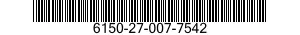 6150-27-007-7542 WIRING HARNESS 6150270077542 270077542